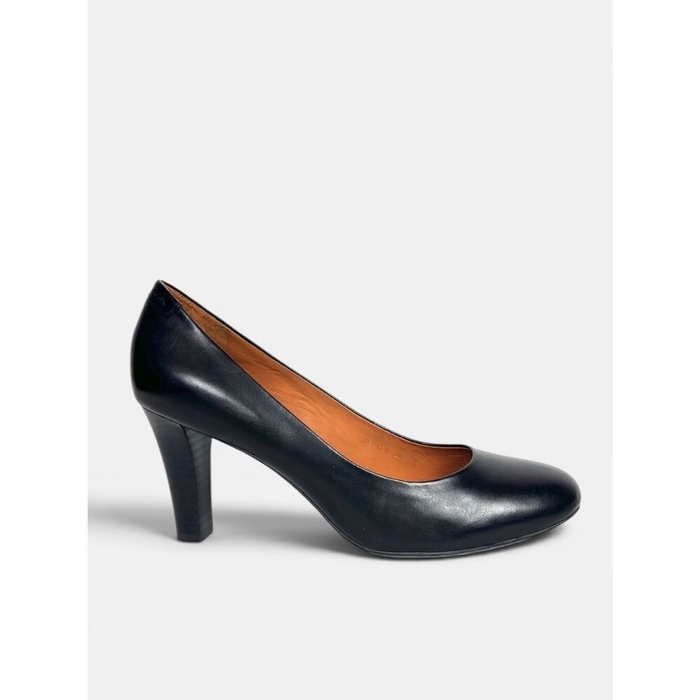 NWB GEOX Respira D Marian/D24Q3R Classic Black Leather Pumps US 9